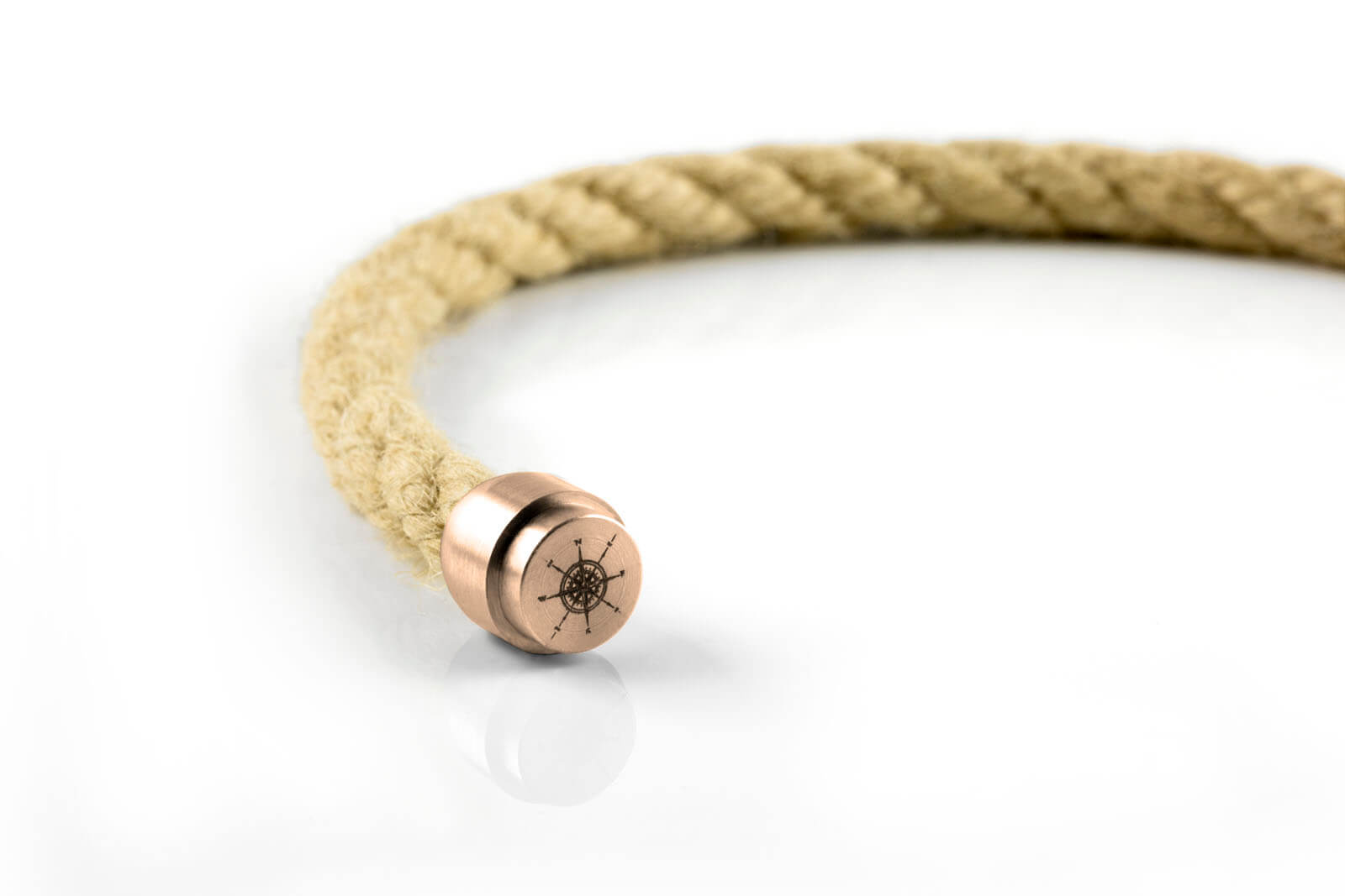 fischers-fritze-k-nigsmakrele-falk-segeltau-armband-natur-gedreht image 6