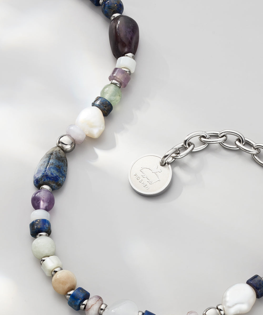 pig-hen-brontide-mosaic-damen-perlenarmband-novara-silver image 4