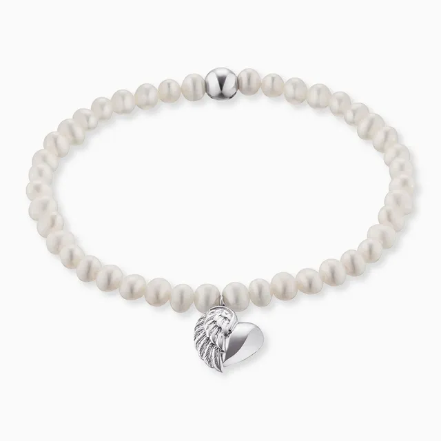 engelsrufer-rituals-of-love-armband-925er-silber-herzfl-gel-mit-s-wasserperlen image 1