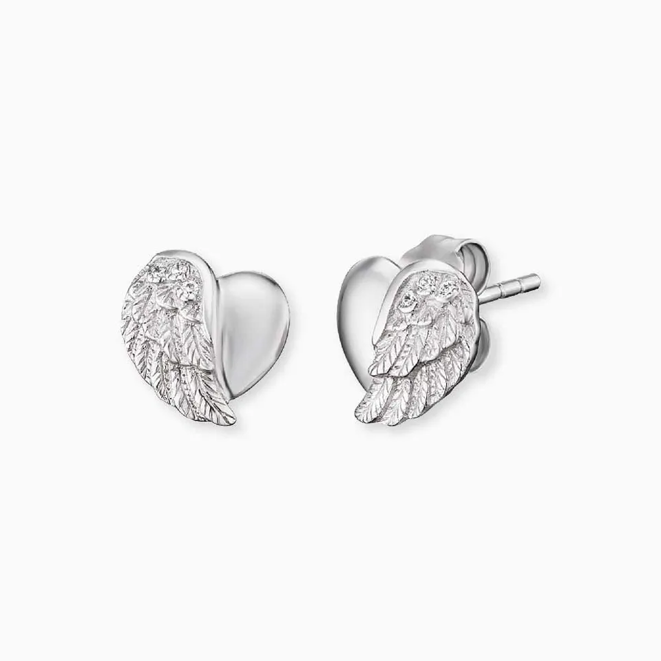 engelsrufer-ohrstecker-925er-silber-herzfl-gel-mit-zirkonia image 1