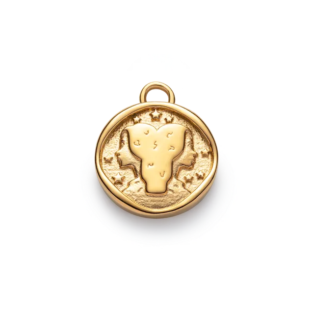 paul-hewitt-ocean-stories-gemini-charm-gold image 1