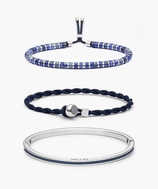 pig-hen-brontide-4mm-easy-ed-navy-navarch-4mm-armband-set-blau image 1
