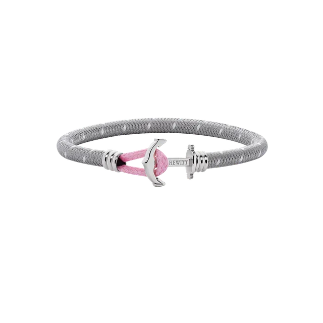 paul-hewitt-phrep-lite-ankerarmband-silber-nylon-grau-wei-rosa image 1
