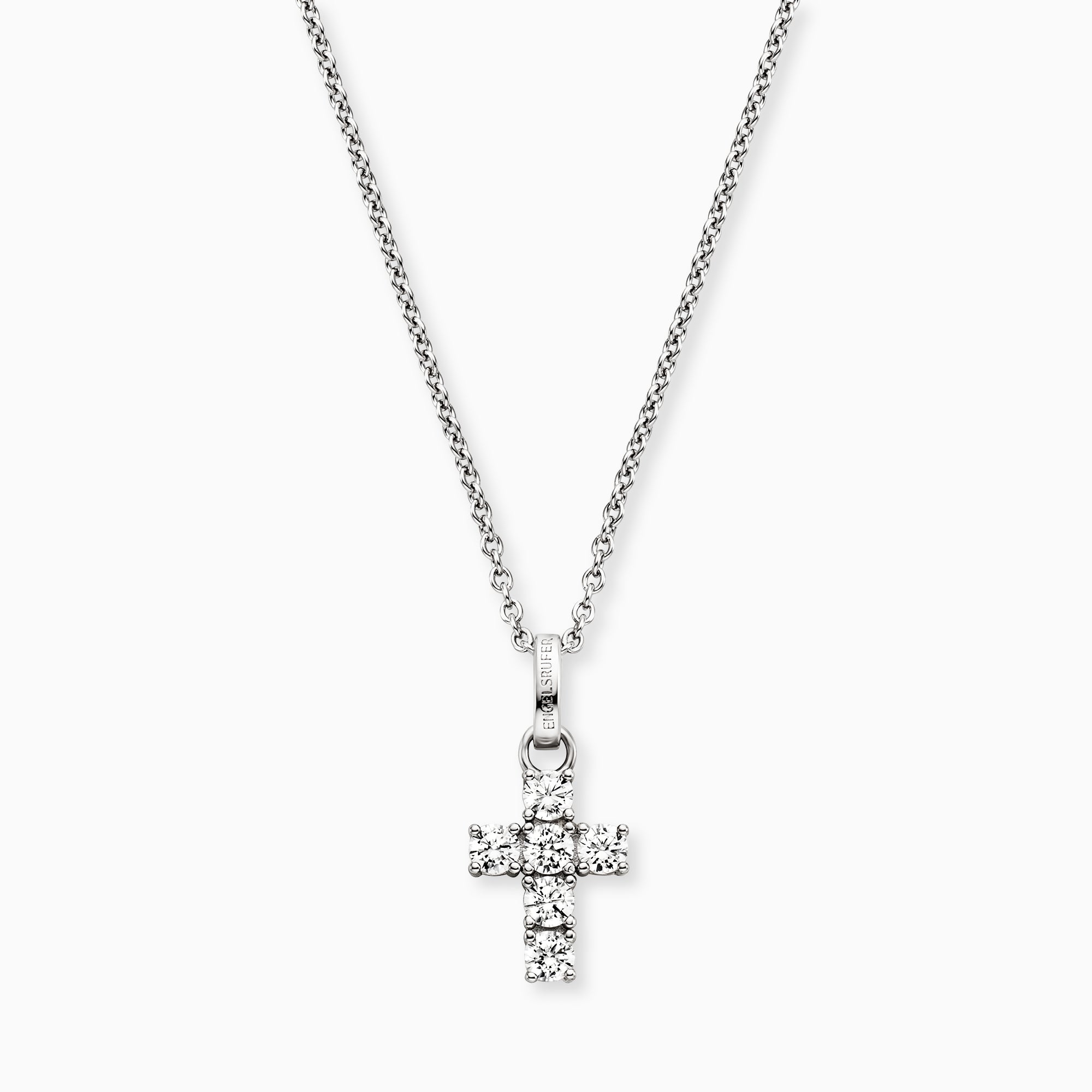 engelsrufer-halskette-925er-silber-kreuz-mit-zirkonia image 1