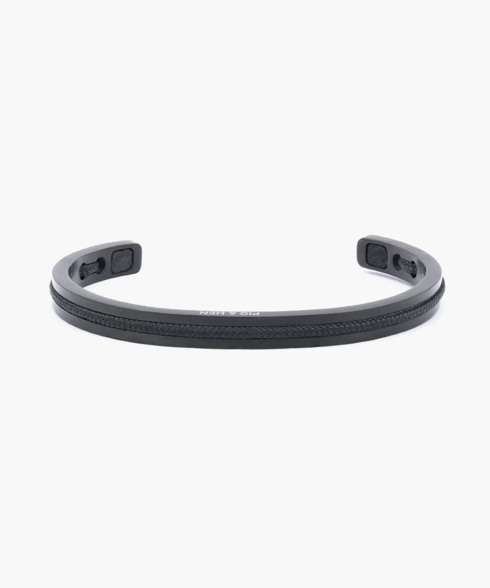 pig-hen-navarch-6mm-cuff-black-black image 1
