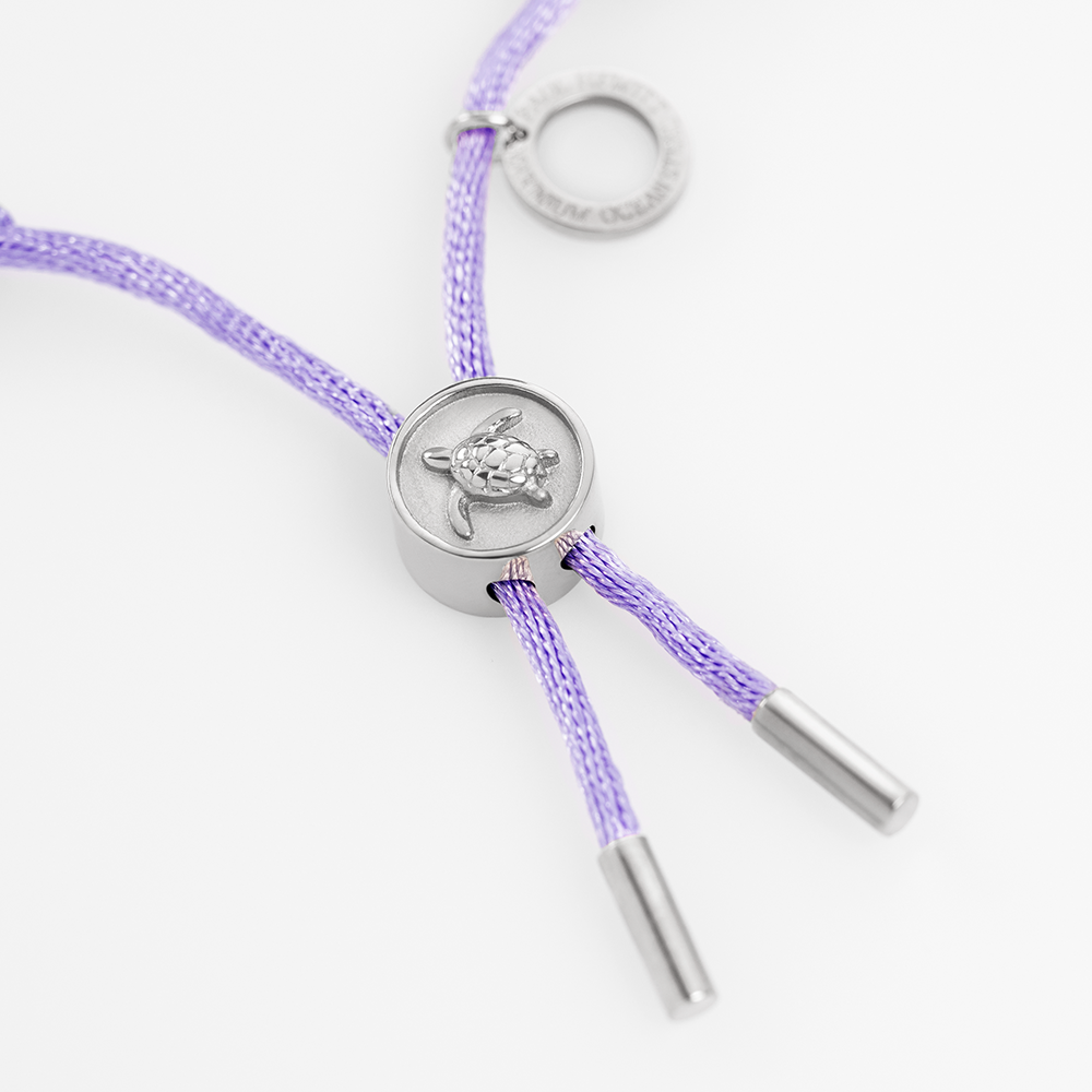 paul-hewitt-turtle-anchor-chain-armband-silber-lila image 3