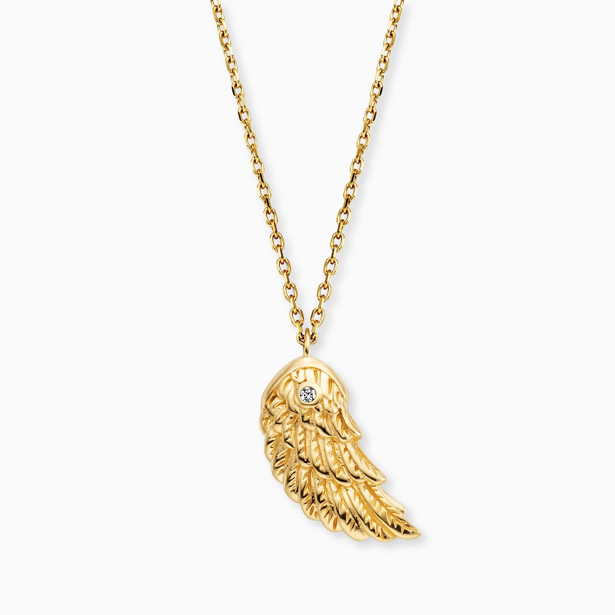engelsrufer-halskette-375er-gold-fl-gel-mit-diamant image 1