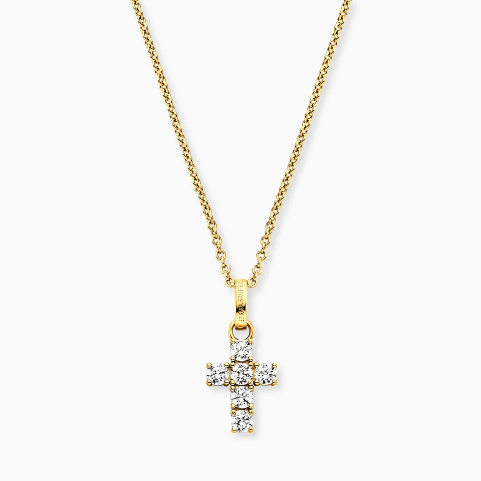 engelsrufer-halskette-925er-silber-kreuz-gold-mit-zirkonia image 1