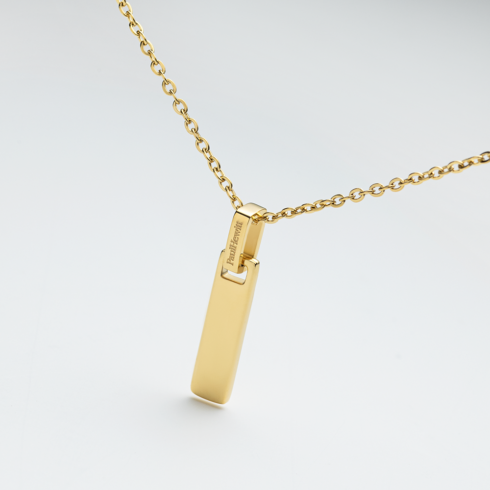 paul-hewitt-bar-pendant-gold-charm-anh-nger image 3