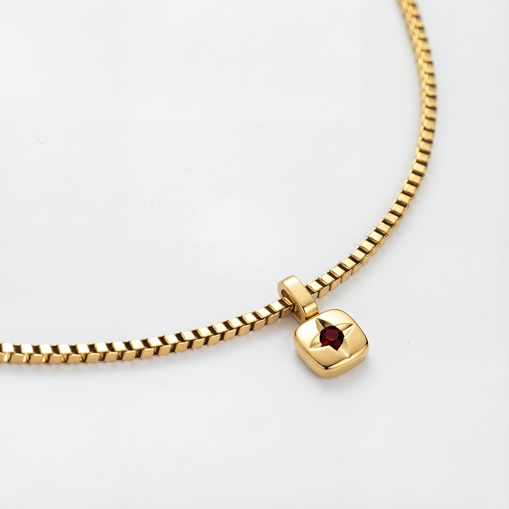 paul-hewitt-birthstone-january-halskette-gold image 7