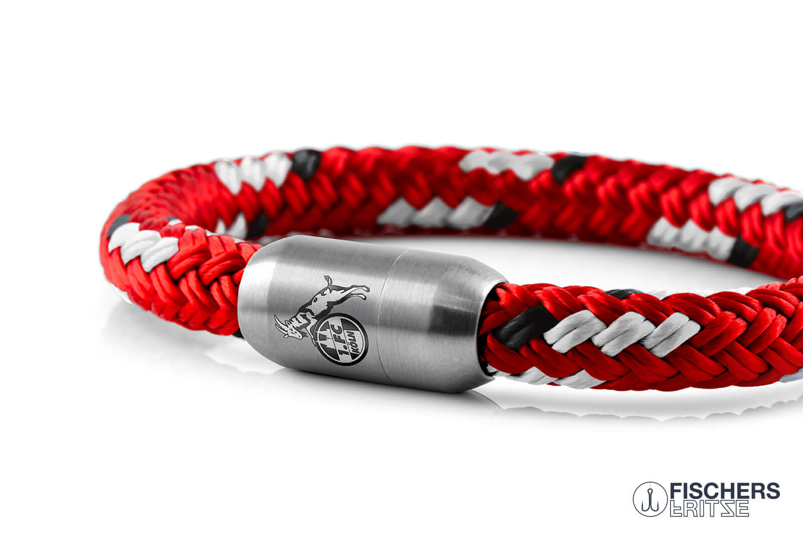 fischers-fritze-makrele-1-fc-k-ln-segeltau-armband-rot-wei-schwarz image 8