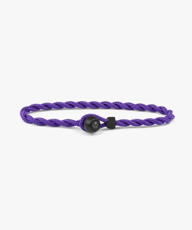 pig-hen-easy-ed-armband-royal-purple-schwarz-edelstahl-unisex image 1