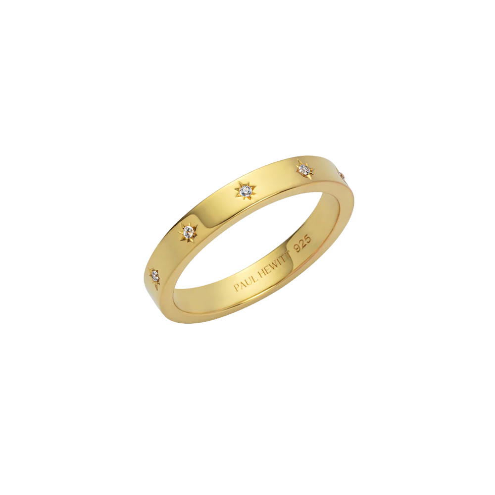 paul-hewitt-windrose-intuition-ring-gold-damen-kompassring-925er-silber-zirkonia image 1