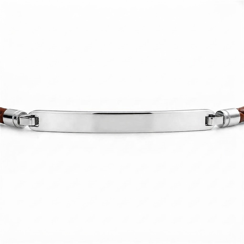 paul-hewitt-id-armkette-leder-braun-silber-herrenarmband-aus-marinium-ocean-stee image 3