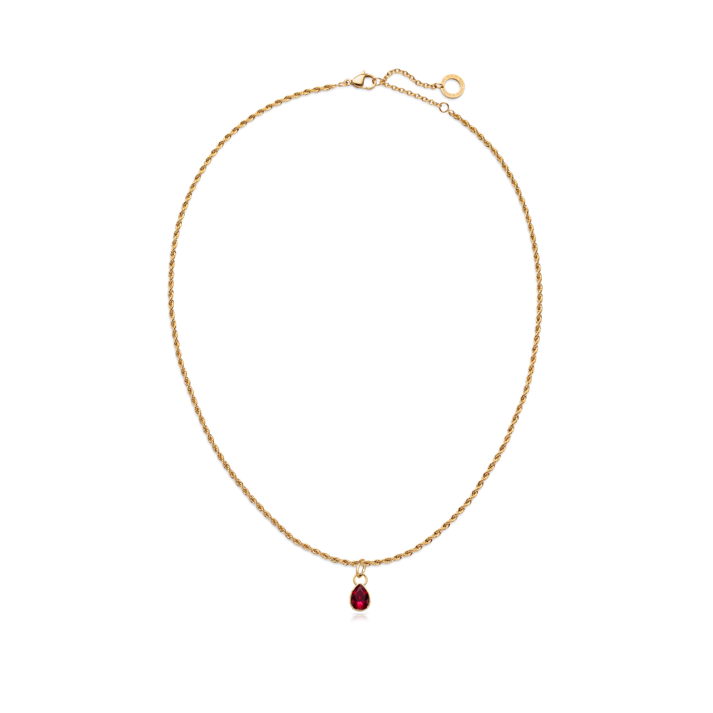 paul-hewitt-set-red-stone-charm-und-halskette-gold-ocean-stories image 2