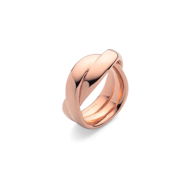 paul-hewitt-waves-duo-ring-ros-gold-damen-doppel-ring image 1