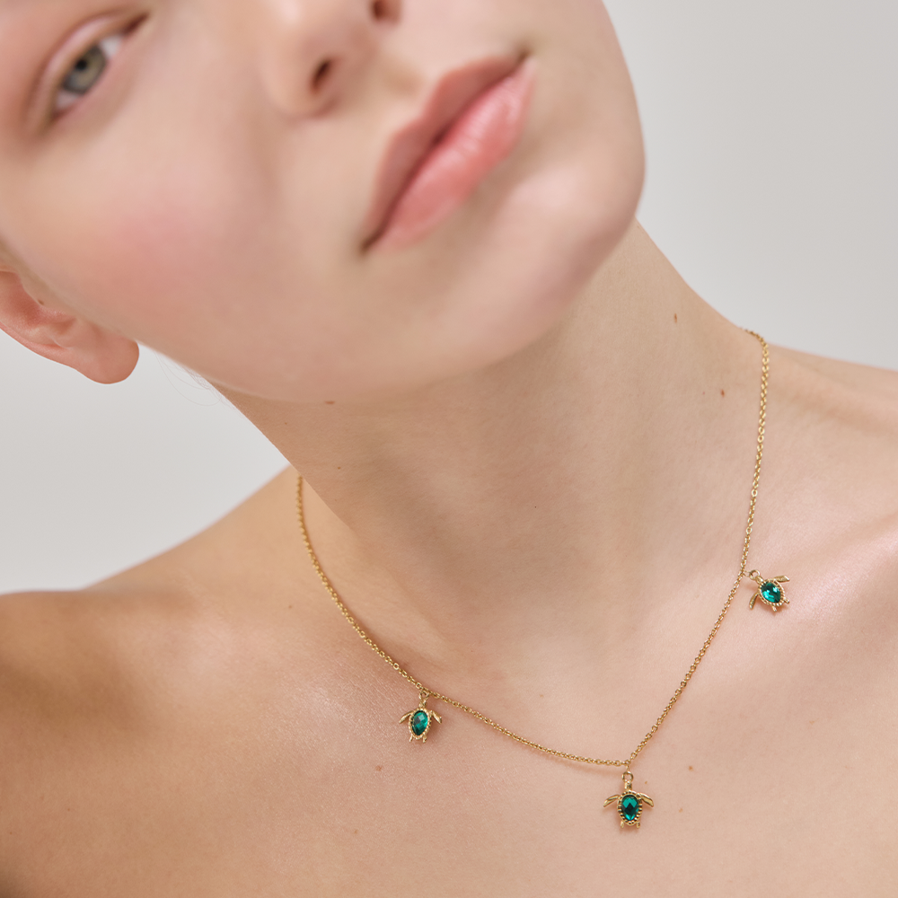 paul-hewitt-turtle-halskette-aquamarine-gold-gl-cksbringer-kette image 2
