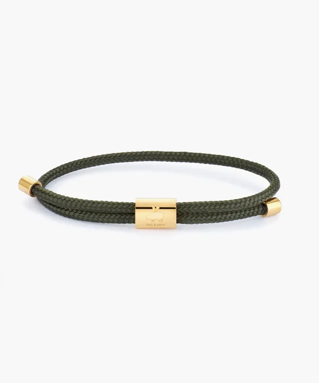 pig-hen-lewis-army-seilarmband-gold image 1