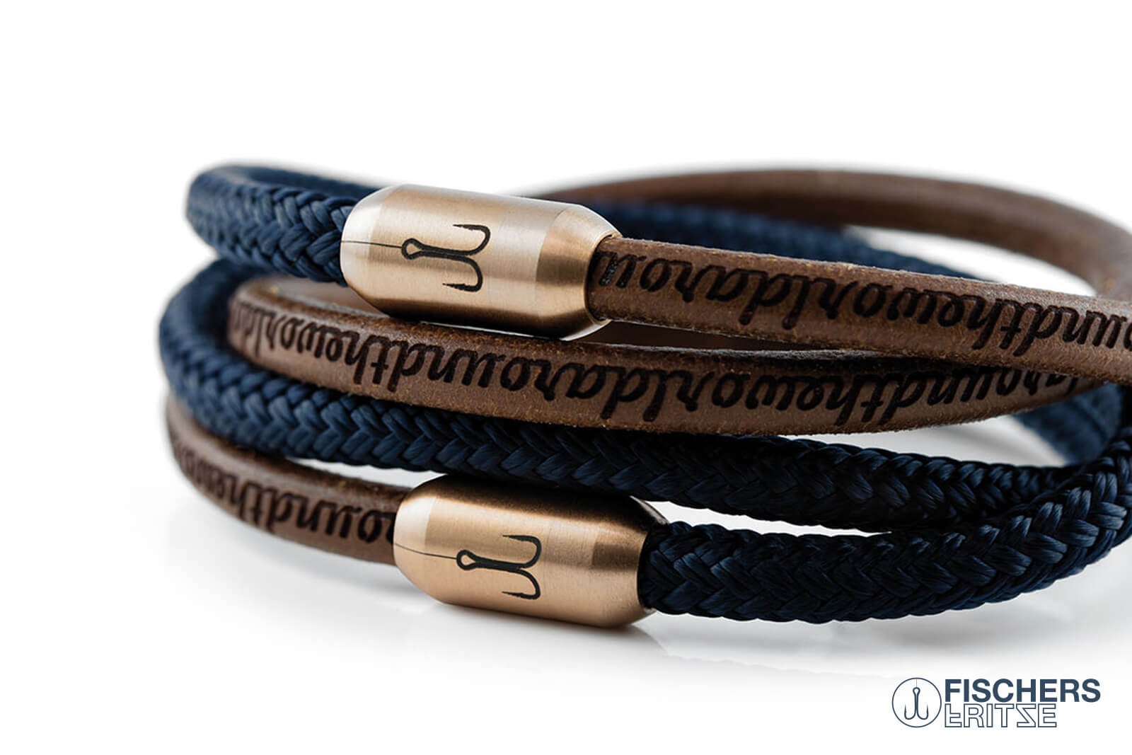 fischers-fritze-k-nigsgarnele-frank-ludwig-armband-kombination-marineblau-leder- image 5