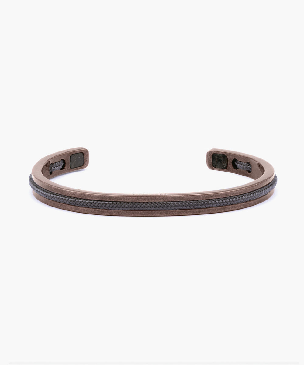 pig-hen-navarch-6mm-cuff-armband-slate-gray-bronze image 1
