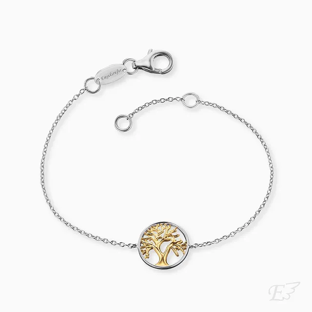engelsrufer-tree-of-life-armband-925er-silber-lebensbaum-bicolor image 1