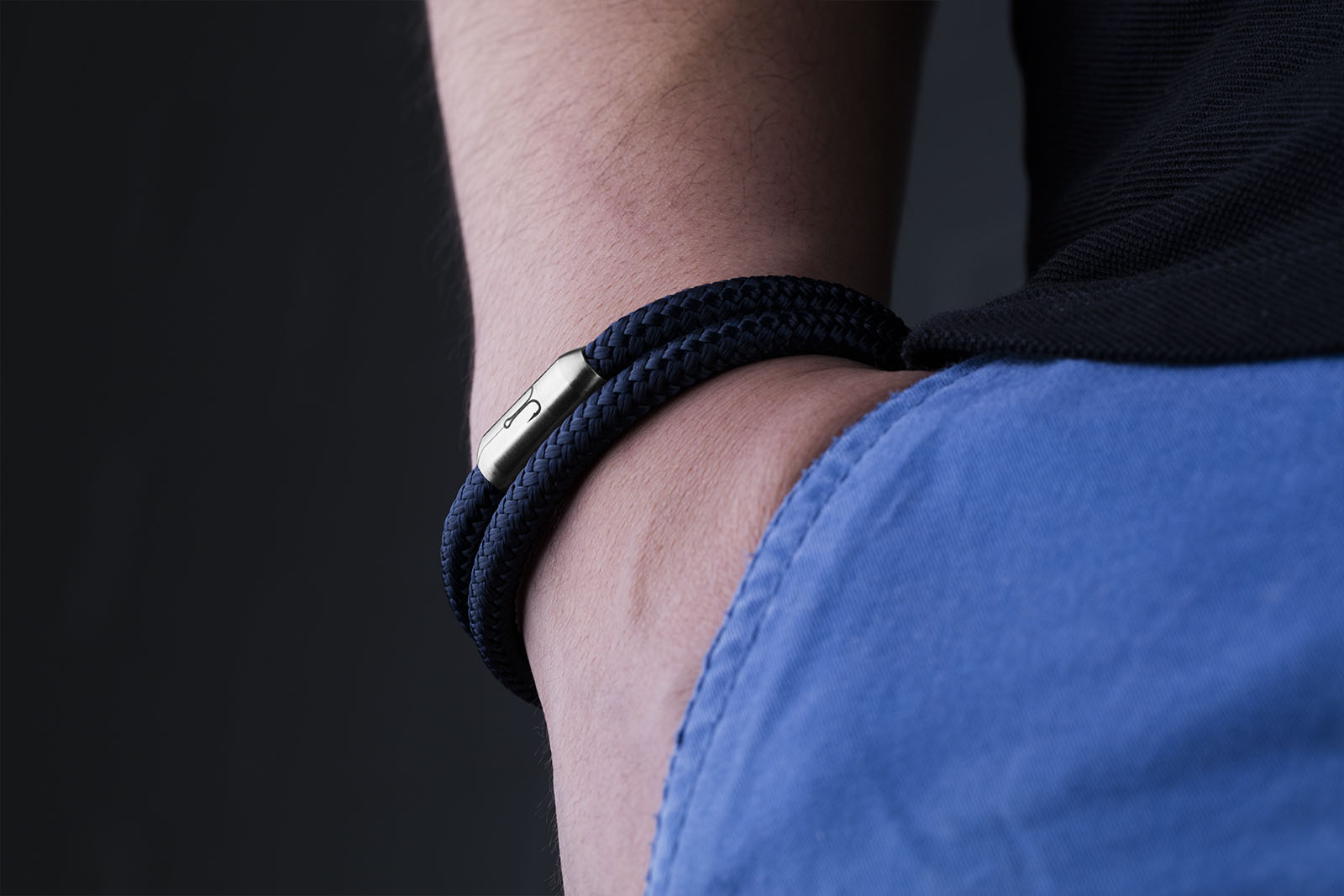 fischers-fritze-garnele-henry-armband-marineblau image 7