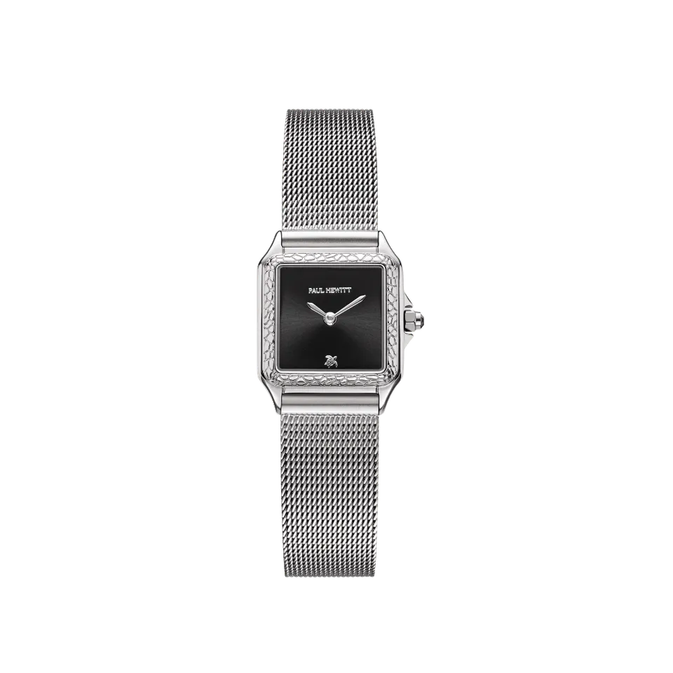 paul-hewitt-petite-tortue-uhr-black-silver image 1