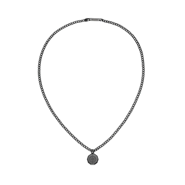 paul-hewitt-windrose-iii-halskette-schwarz-herren-ocean-steel image 1