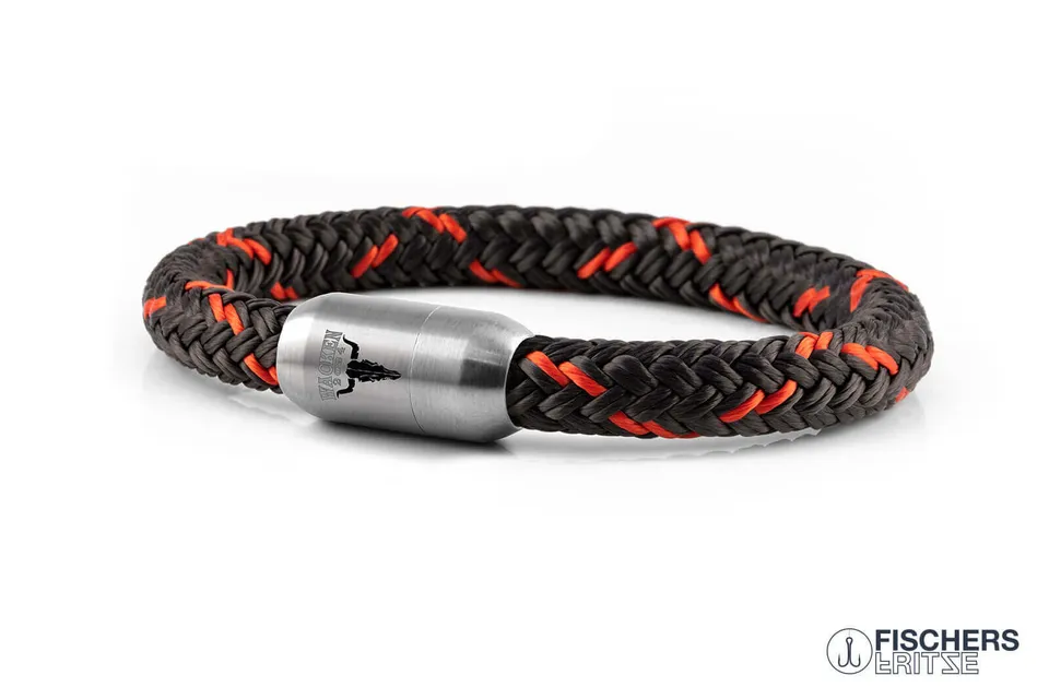 fischers-fritze-makrele-limited-edition-wacken-2024-segeltau-armband-8-mm image 1