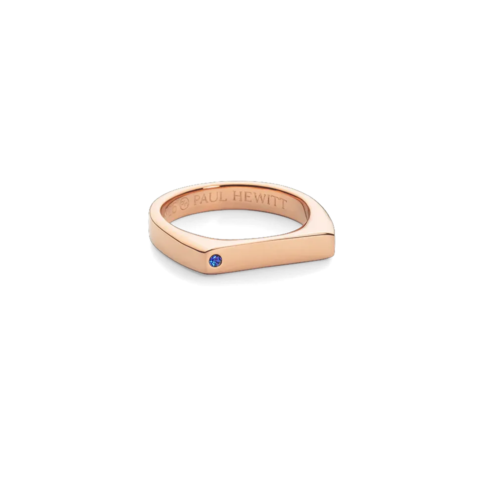 paul-hewitt-ocean-stories-ring-signet-brilliant-cut-ros-gold image 1