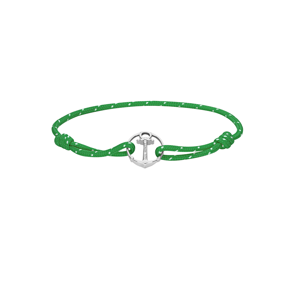 paul-hewitt-re-brace-silber-gr-n-textilarmband-damen image 1