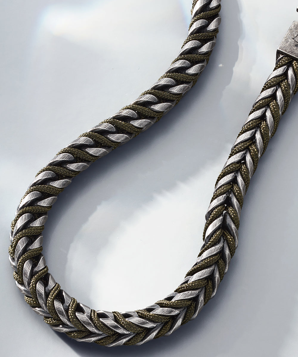 pig-hen-catena-foxtail-armband-army-vintage image 4