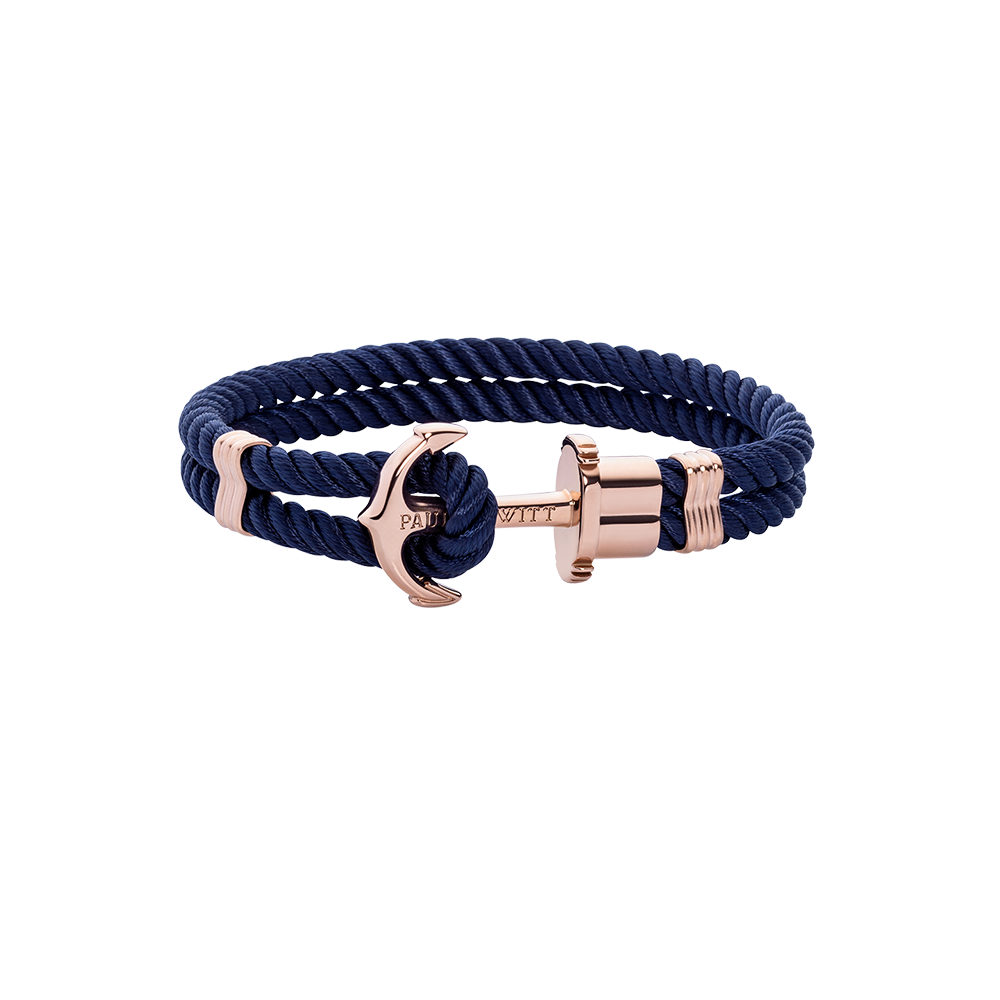 paul-hewitt-phrep-armband-ros-gold-marineblau image 1