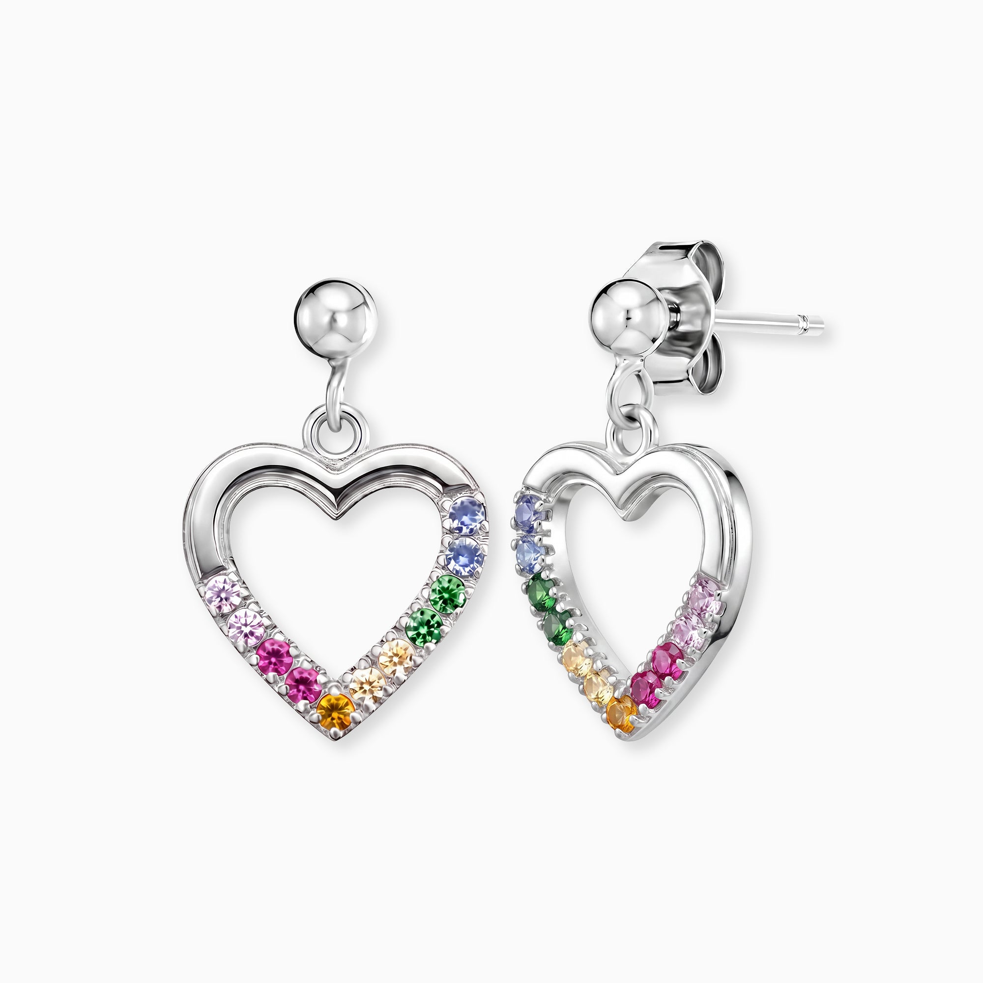 engelsrufer-kinder-ohrstecker-edelstahl-herz-mit-zirkonia-multicolor image 1