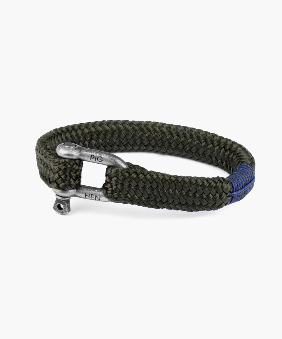 pig-hen-gorgeous-george-herren-seilarmband-army-vintage-mit-d-sch-kel image 1