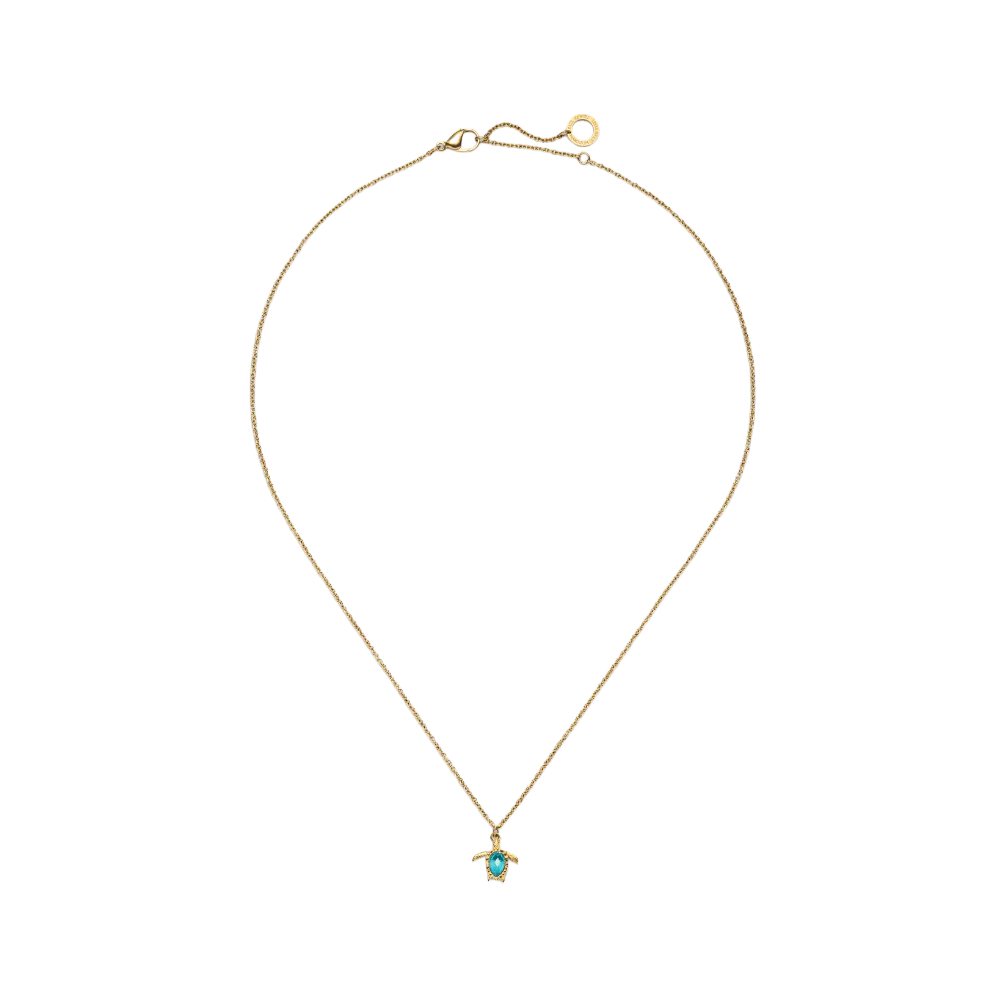 paul-hewitt-turtle-mono-halskette-aquamarine-gold image 1