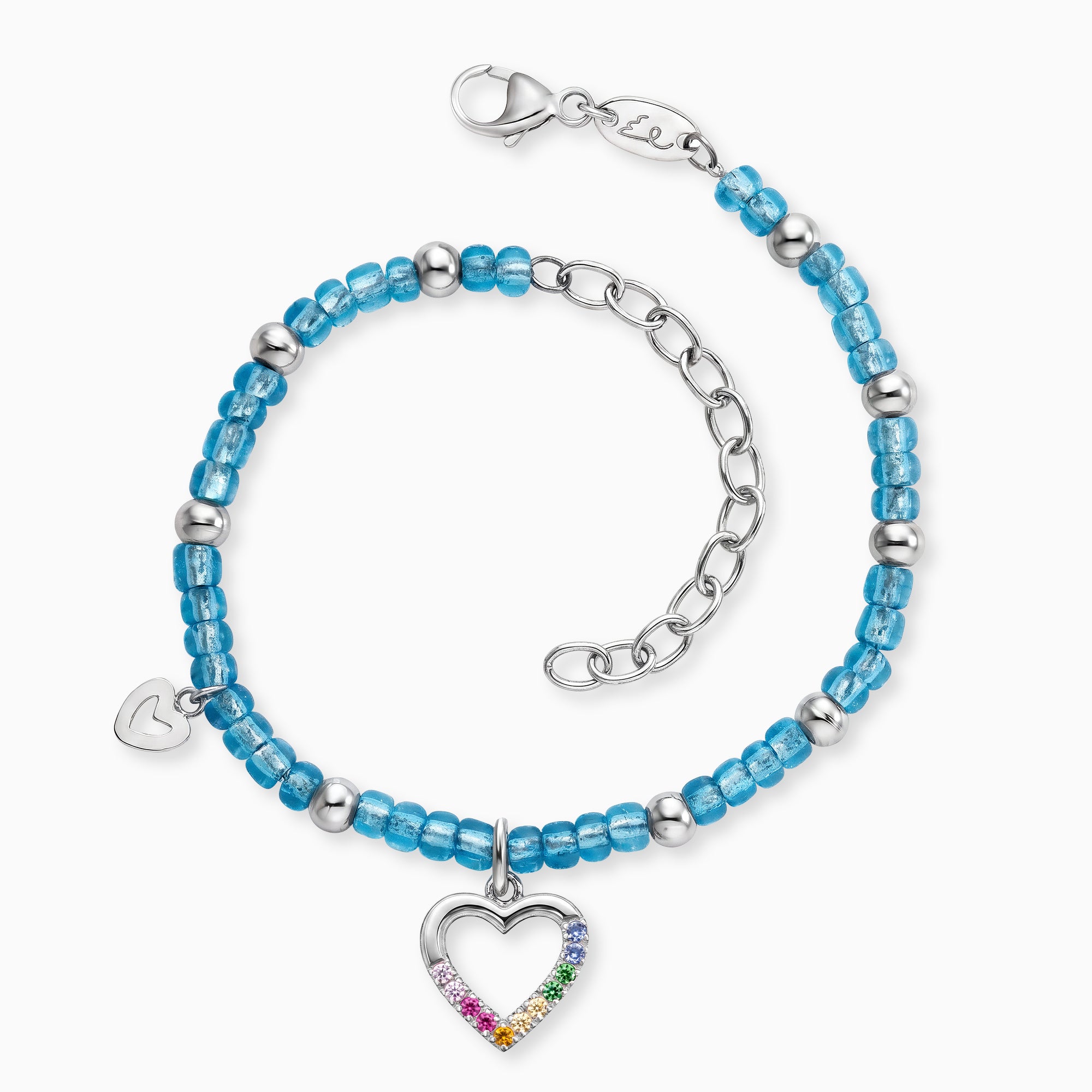 engelsrufer-kinder-armband-edelstahl-herz-mit-zirkonia-multicolor image 1