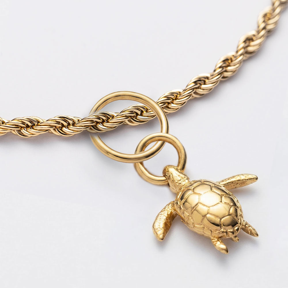paul-hewitt-turtle-halskette-gold-schildkr-ten-anh-nger-charm-kette-damen image 5