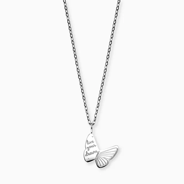 mysteel-by-engelsrufer-halskette-edelstahl-silber-live-your-dream image 1