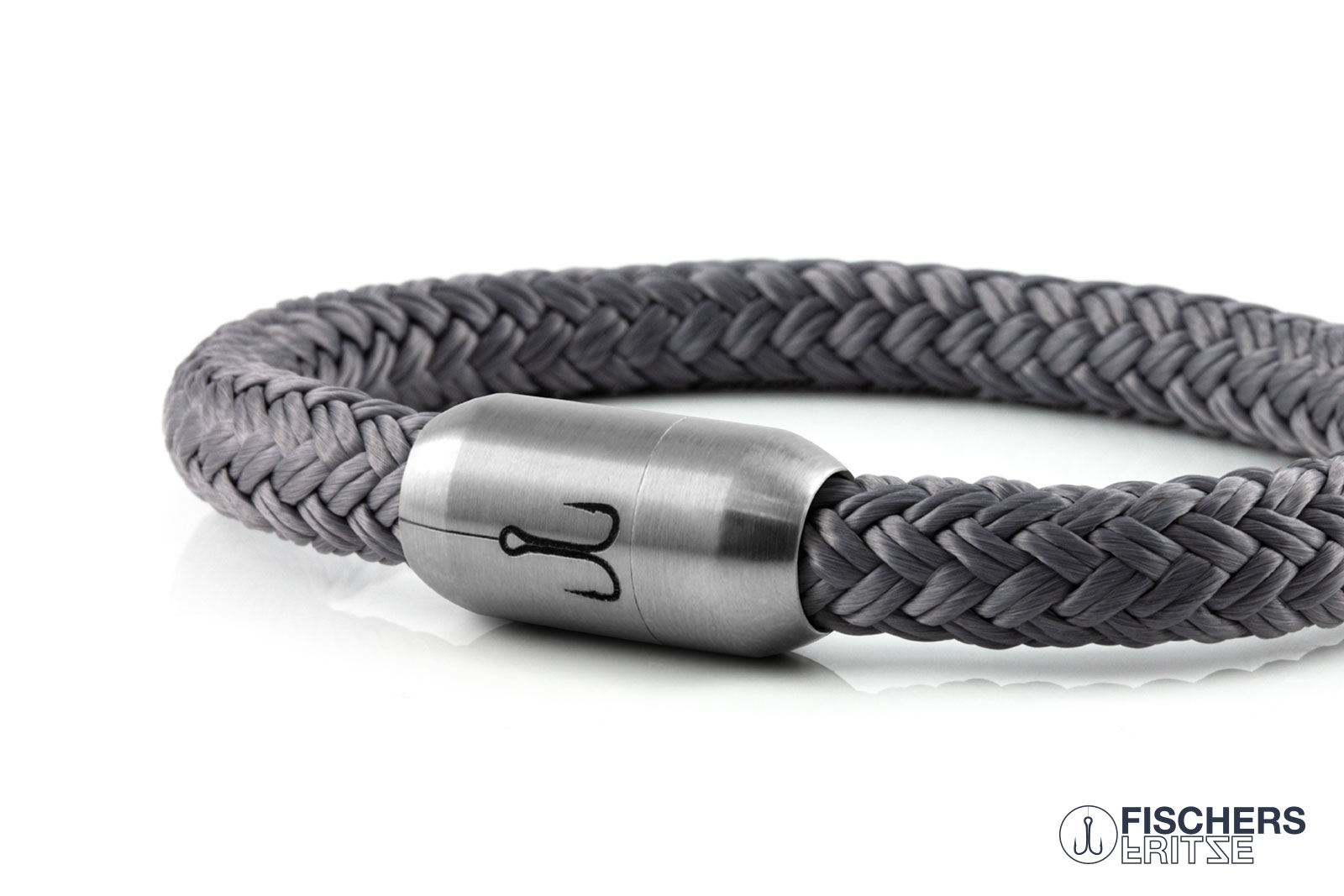 fischers-fritze-makrele-walter-segeltau-armband-grau-8mm image 6