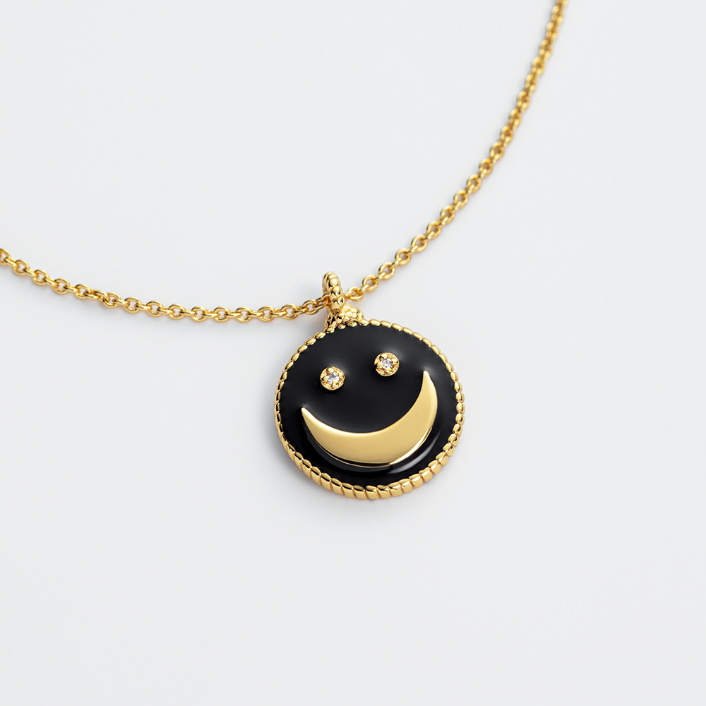 paul-hewitt-sumos-halskette-gold-night-black-m-nz-kette-sonne-mond-sterne image 2