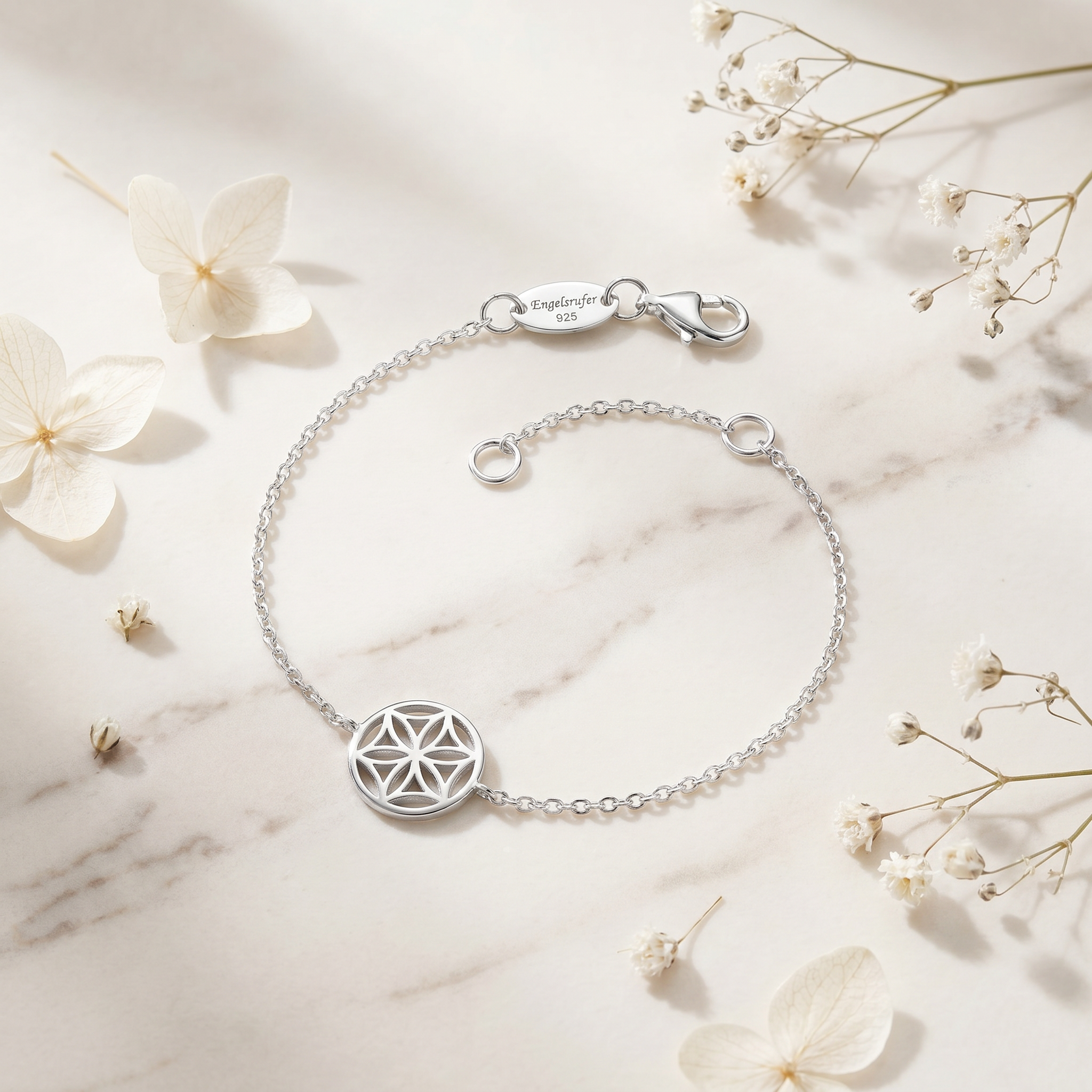 engelsrufer-armband-925er-silber-lebensblume image 3