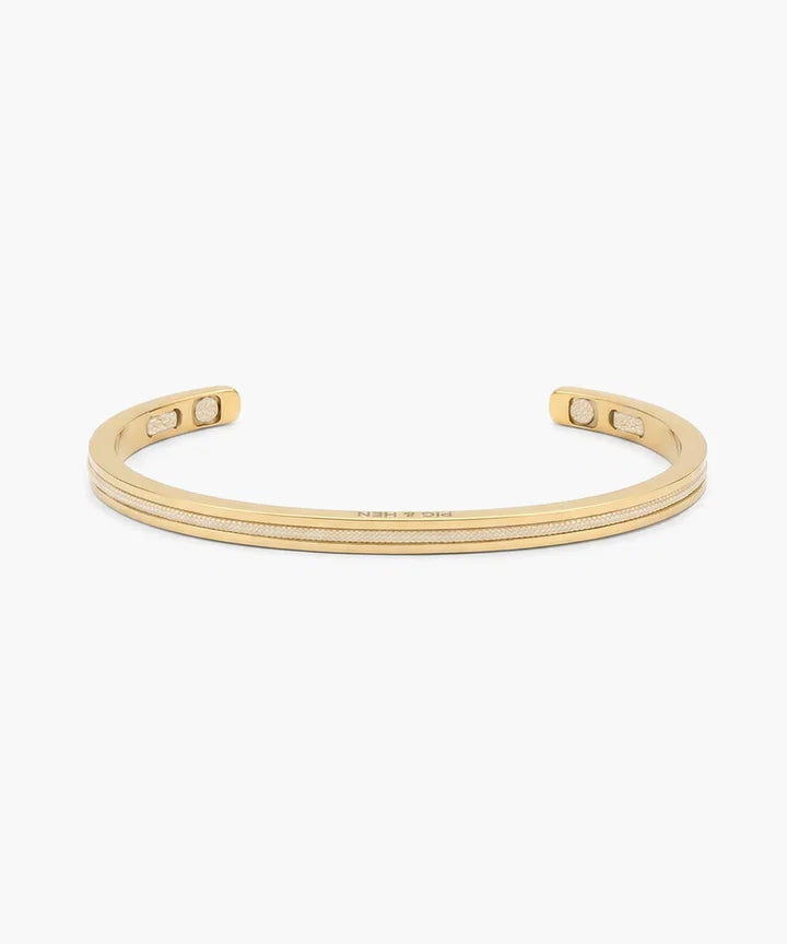 pig-hen-navarch-4mm-damen-armband-ivory-gold image 1