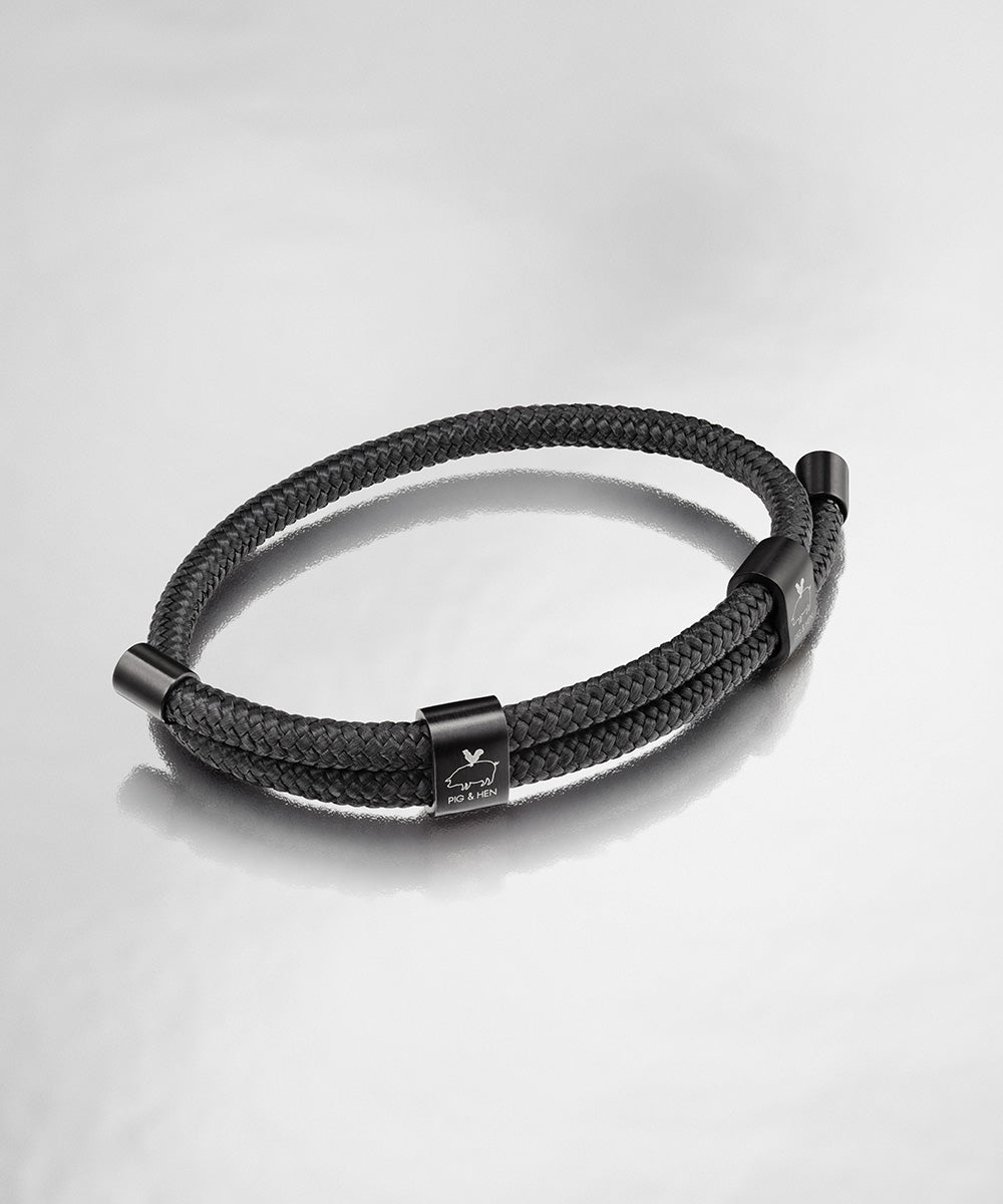 pig-hen-little-lewis-dbl-seil-armband-black-black image 4
