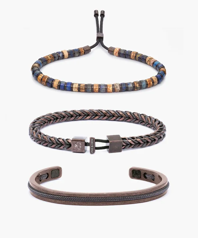 pig-hen-armband-set-catena-foxtail-slate-gray-brontide-nagano-navarch-herren image 1