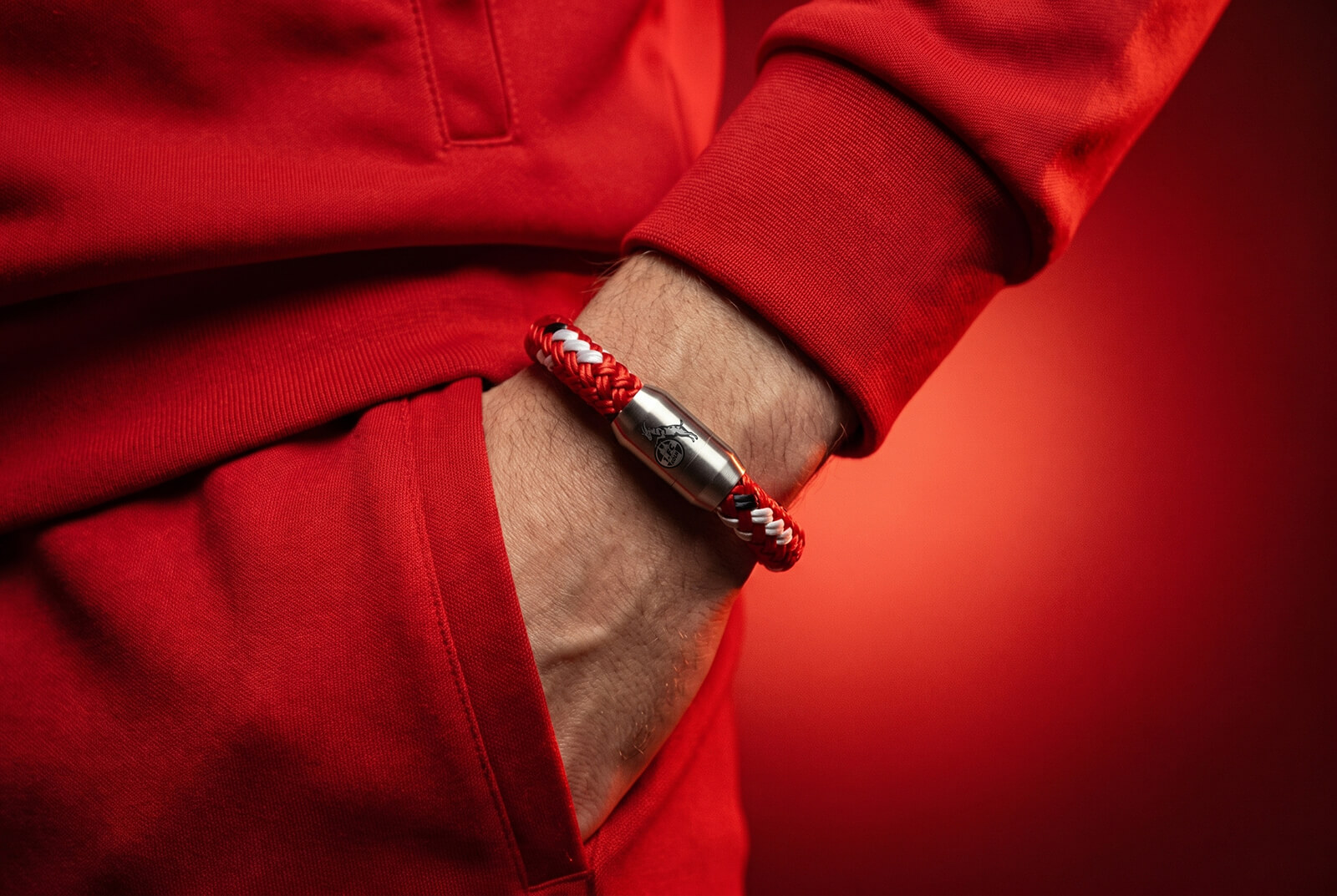 fischers-fritze-makrele-1-fc-k-ln-segeltau-armband-rot-wei-schwarz image 2