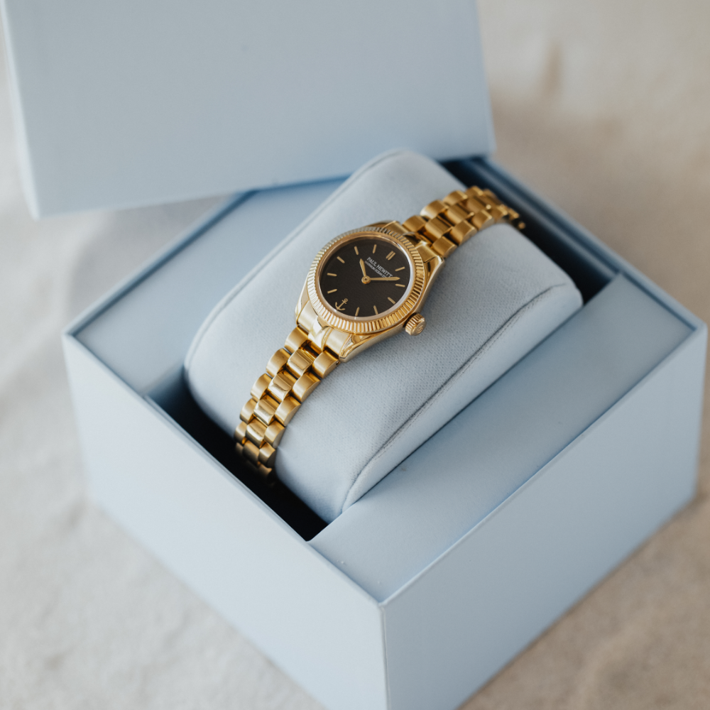 paul-hewitt-petit-soleil-round-uhr-gold-schwarz-damen-solaruhr image 4