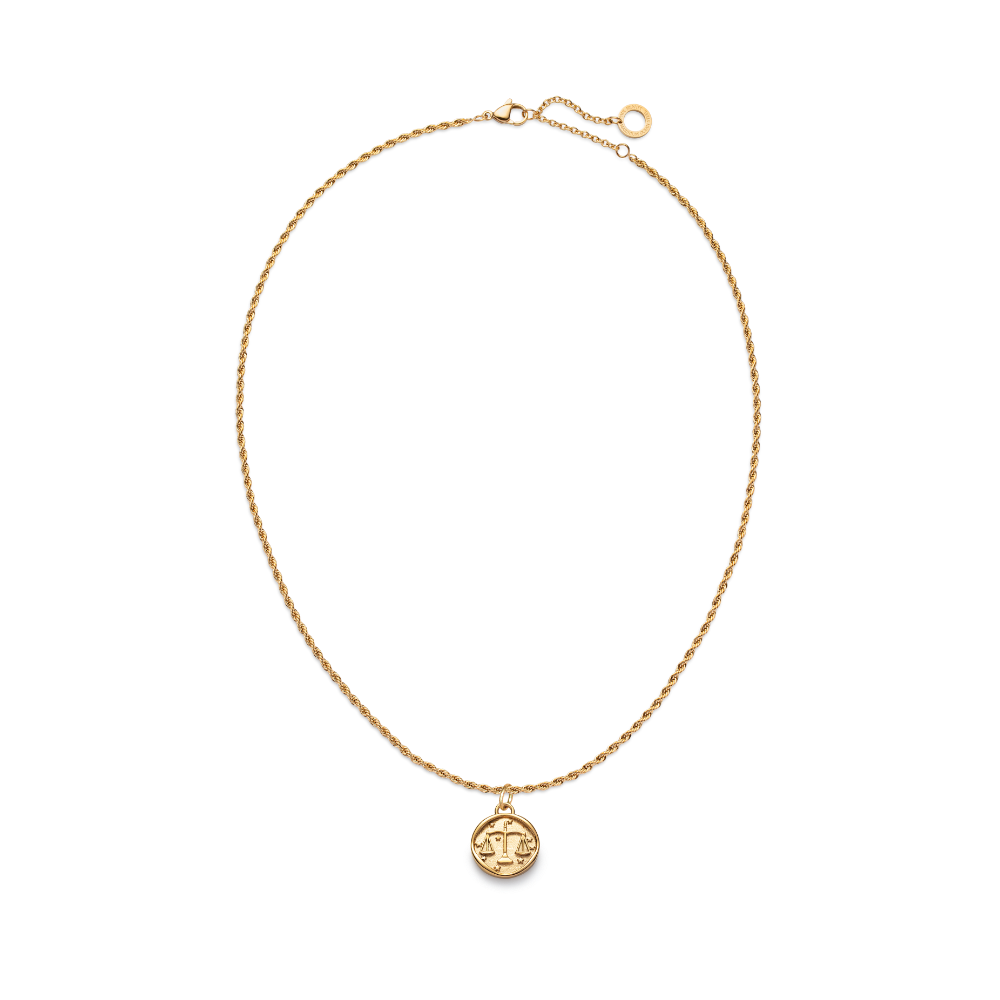 paul-hewitt-set-libra-charm-und-halskette-gold image 2