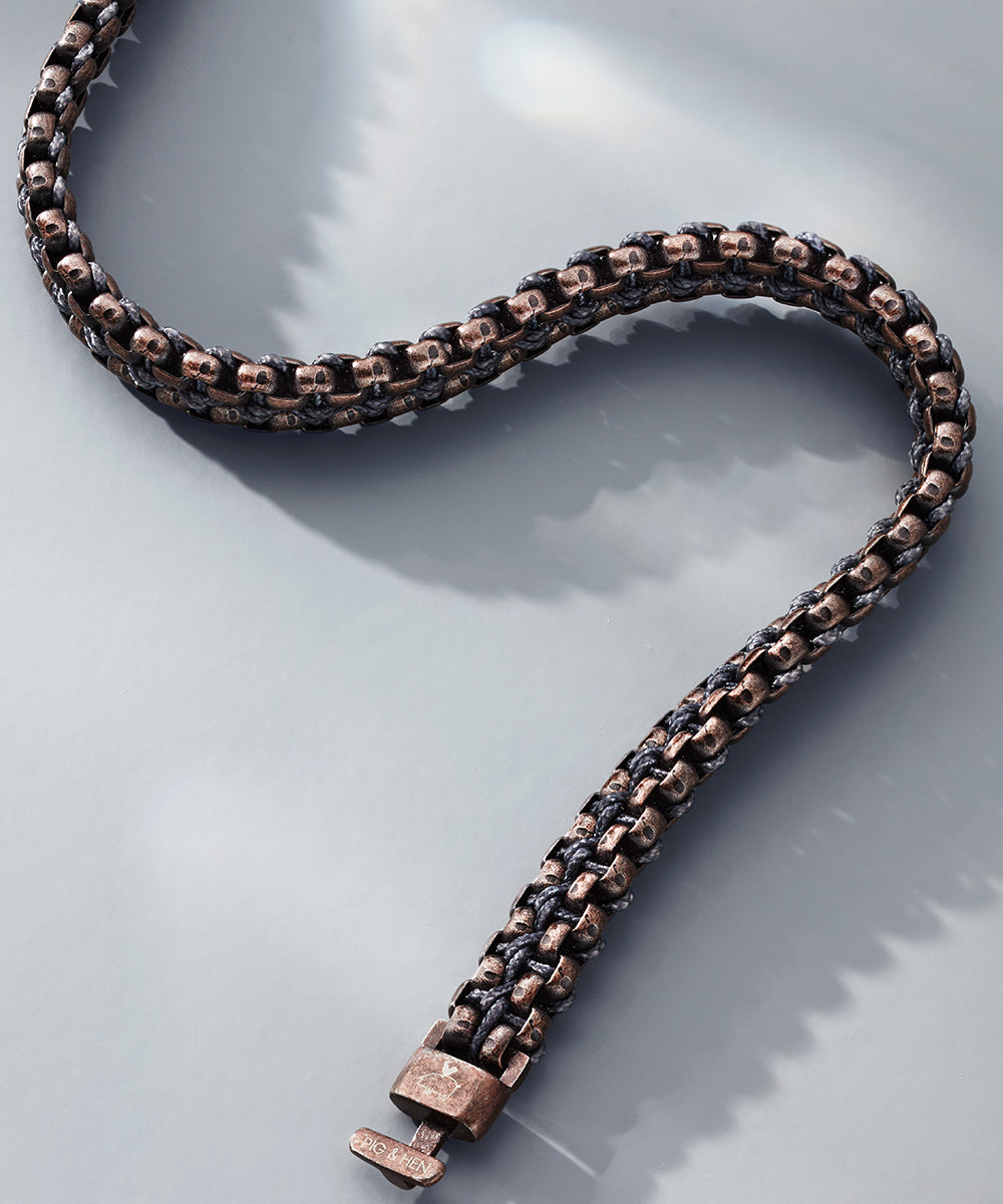pig-hen-catena-venetian-7mm-armband-slate-gray-bronze image 4