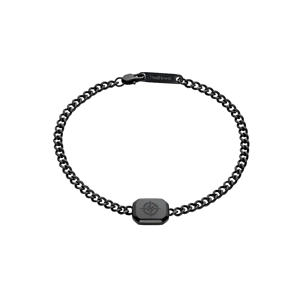 paul-hewitt-windrose-ii-armkette-schwarz-herren image 1